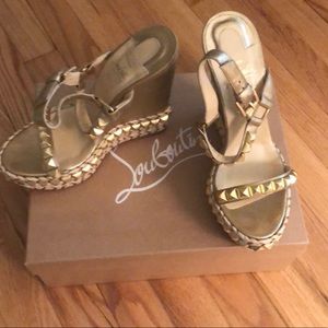 Christian Louboutin “CATACLOU” wedges